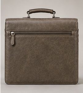 Sac souple de luxe en cuir véritable pleine fleur, classique, portable, vintage, pour ordinateur portable, usage professionnel et décontracté, pour homme, idéal pour les voyages - Product Image 4