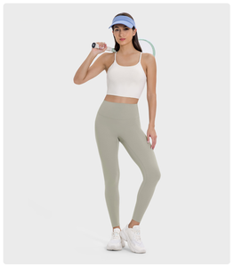 Wholesale High Waist Yoga <b>Leggings</b> Ladies Fitness Breathable Gym Stretching Wear Solid <b>Pattern</b> Plus Size Women's <b>Leggings</b> - Product Image 1
