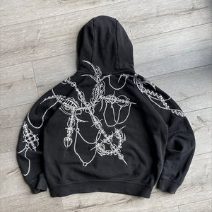 Sudadera con Capucha Estampada Estilo Urbano |   Sudadera con Serigrafía Personalizada |   Sudadera con Capucha de Moda Premium OEM - Product Image 2