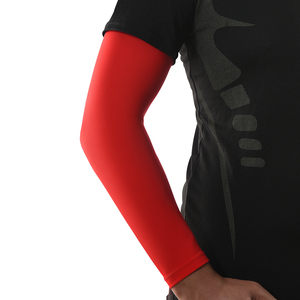 Flexible Nylon UV Protection Cooling Arm Sleeves for Men and Women Compression Feature Elbow & Knee Pads - Product Image 4