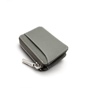 Estuche de Cuero Saffiano de Lujo Castello, con Cierre de Acordeón, para Tarjetas de Crédito, Identificación y Tarjetas de Visita, Calidad Garantizada - Product Image 3