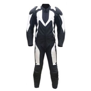 Traje de Motociclismo de Cuero Estampado de Alto Rendimiento con Cremallera Completa, Logotipo Personalizado y Equipo para Carreras en Pista - Product Image 4