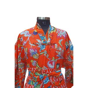 Kimono Corto de Playa para Mujer, 100% Algodón Puro, Ligero, Estilo Boho, Informal - Product Image 5
