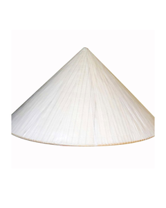 Sombrero Cónico Vietnamita Hecho a Mano con Hoja de Palma Pura, Impermeable, Unisex, para Uso en las Cuatro Estaciones, Protección Solar Diaria y Ecológico - Product Image 1