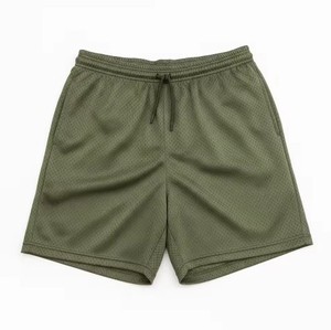 Men Quick Dry Polyester Gym Shorts Breathable <b>Mesh</b> Workout Running Shorts - Product Image 4