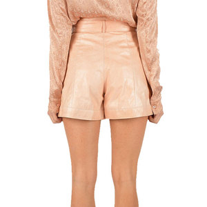 บริการ OEM ขายส่ง กางเกงขาสั้นหนังผู้หญิง ดีไซน์ตามสั่ง ระบายอากาศได้ดี คุณภาพสูง สตรีทแวร์ กันน้ำ สินค้ามาใหม่ รับผลิตแบรนด์ส่วนตัว - Product Image 6