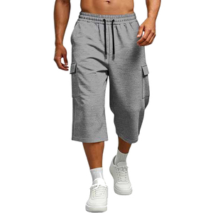 Pantalones cortos deportivos de verano para hombre, unisex, de color sólido, diseño personalizado, poliéster y estampado por sublimación, pantalones casuales de playa con bolsillos. - Product Image 1