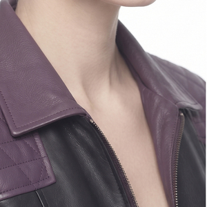 Women's Fashionable Leather <b>Biker</b> <b>Jacket</b> Female Turn-Down-Collar Leather <b>Jackets</b> Ladies Zipper PU Leather <b>Biker</b> <b>Jacket</b> - Product Image 4