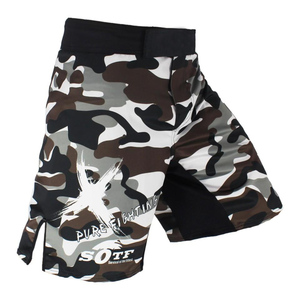 Shorts de MMA Premium, Ropa Deportiva Flexible, Diseño Ligero, Tejido de Secado Rápido, Marca Privada, Fabricante OEM ODM, 100% - Product Image 2
