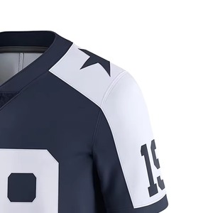 Uniforme de Fútbol Americano Personalizado de Alta Calidad para Equipos Adultos, Pantalones Cortos, 100% Poliéster, Diseño de Logotipo Personalizado, Unisex - Product Image 2