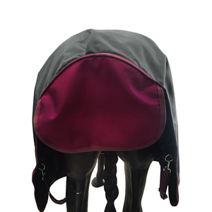 Couvertures pour chevaux de haute qualité 2026, vente en gros, ODM, logo personnalisé, couverture d'écurie premium, tissu imperméable et respirant, couleur unique, nouvelle arrivée - Product Image 5