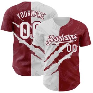 Maillot de baseball/softball personnalisé à boutons, uniforme d'équipe, antibactérien, manches courtes, col en V, bretelles en T, 100 % coton biologique - Product Image 3