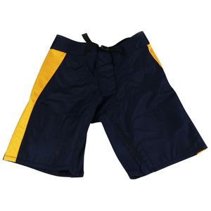 Shorts de hockey sur glace personnalisés à prix de gros, imprimés par sublimation, en tissu 100 % polyester respirant, avec taille élastique - Product Image 4