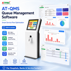 Software de Gestión de Filas AT-QMS |   Sistema QMS Basado en Web para Hospitales, Bancos y Centros de Servicio – OEM Disponible - Product Image 1