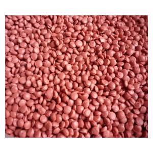 Granulés de polyéthylène haute densité (HDPE) rouges, matière recyclée pour la fabrication de produits en plastique - Product Image 6