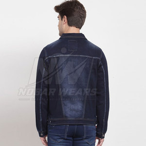Outerwear Stylish Comfortable Layer for Cold Weather Street Style Mens Blue Jeans Winter <b>Jacket</b> <b>Slim</b> <b>Fit</b> Casual Fashion - Product Image 4