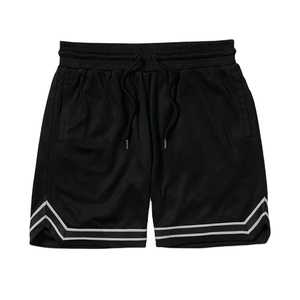 Short de Fitness d'été pour hommes de haute qualité pour musculation à séchage rapide fermeture à glissière motif Cargo pour l'entraînement de gymnastique en cours d'exécution - Product Image 1