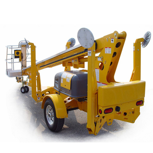 Plataforma Elevadora de Dos Ruedas con Altura de Elevación de 16 m, Elevador Hidráulico Plegable de Dos Ruedas para Trabajo Aéreo - Product Image 6