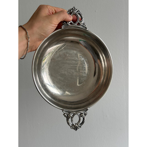Objeto decorativo hecho a mano para mesa, frutero de metal, tazón de acero inoxidable brillante y pulido, tazones decorativos para ensalada para fiestas - Product Image 5