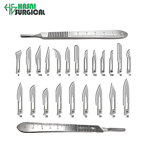 Surgical <b>Instruments</b> Manufacturer Sterile Surgical Scalpel Blades with Handle - Product Image 6