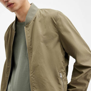 Chaqueta Bomber de Nylon y Poliéster, Corte Ajustado, para Hombre, Venta al Por Mayor, Fabricante OEM, Personalizable - Product Image 5