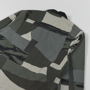 Veste en toile pour homme, style décontracté, col mandarin, manches longues, imperméable et respirante, avec logo personnalisé, vente en gros - Product Image 4