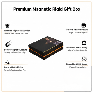 Boîte à rabat en carton avec logo personnalisé, fournie par l'usine |   Emballage électronique en carton ondulé, matériaux recyclés, revêtement UV, couleur et taille personnalisées - Product Image 5