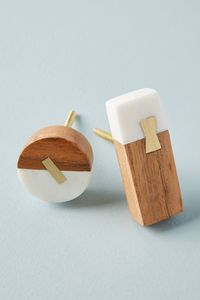 ลูกบิดหินอ่อนลิ้นชักลูกบิดหินอ่อนลูกบิดไม้ลูกบิดหินอ่อน - Product Image 3
