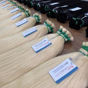 Extensiones de cabello liso natural de color blanqueado superventa a granel 100% cabello humano vietnamita de alta calidad sin enredos grandes en stock - Product Image 2