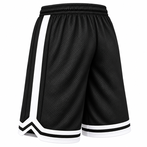 Pantalones Cortos de Baloncesto de Alta Calidad para Hombre, Transpirables, de Malla, con Ribete en Contraste, Pantalones Deportivos, Conjunto de Pantalones Cortos de Baloncesto Personalizados para Hombre - Product Image 4