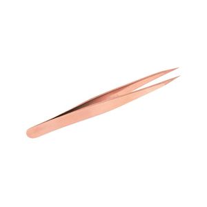 Pinzas de Cejas Reutilizables de Acero Inoxidable de Alta Calidad con Recubrimiento de Color Oro Rosa - Product Image 3