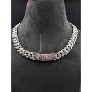 Custom Name Pendant Necklace VVS Moissanite Diamond <b>Iced</b> <b>Out</b> Tennis <b>Chain</b> 925 Sterling Silver Luxury Hip Hop Jewelry By Trisha - Product Image 1