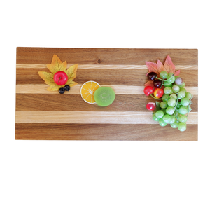 Planche à découper en bambou Thatwood, rectangulaire, durable, décoration de meubles de cuisine, style rustique d'intérieur - Product Image 6