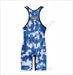 Singlet de Lucha Libre Personalizado por Sublimación, Uniforme Profesional de Lucha Libre para Hombre, Ropa Deportiva para Entrenamiento y Competencia - Product Image 6