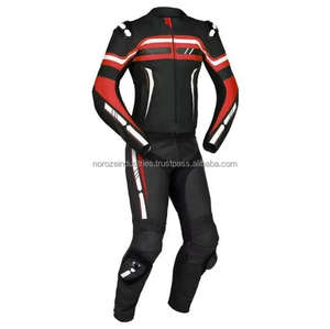 Traje de Motocicleta de Cuero Vacuno para Hombre, de Alto Rendimiento, Impermeable, con Protección Corporal, en Oferta - Product Image 3