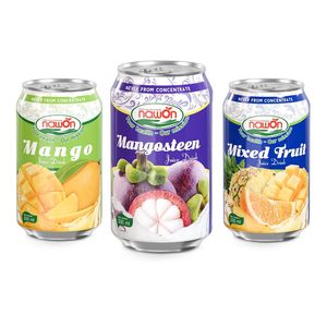Bebidas de Jugo de Fresa Más Vendidas en Lata, Diseño Personalizado Gratuito, NAWON 330ml, Jugo de Fruta NFC, Bebidas en Lata, Venta al por Mayor, MOQ Bajo - Product Image 2