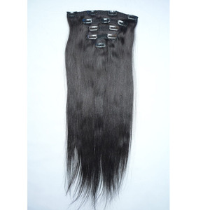 Extensiones de Cabello con Clip de Primera Calidad, Juego de 5 Piezas para Mujer – Cabello 100% Humano, Suave, Sedoso, Sin Enredos, Volumen y Longitud Naturales - Product Image 1