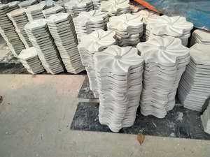 Azulejos de Pared 3D Modernos de Cemento Sólido Antideslizantes de 12mm/20mm para Baño, Villa, Centro Comercial, Supermercado y Apartamento - Product Image 3