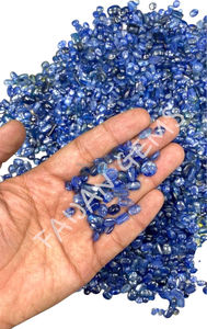 Tanzanite naturelle Cabochon de pierres précieuses en vrac poli cristal de toutes tailles pour la fabrication de pendentifs de bijoux en forme de mélange - Product Image 3