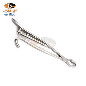 คีมจับกระดูกสแตนเลสสตีลแบบแมนนวล JACKBILLY คุณภาพพรีเมียม ขนาด 7 นิ้ว พร้อมระบบล็อคแบบแร็ทเช็ต สำหรับการผ่าตัด ได้รับการรับรองมาตรฐาน MOL - Product Image 5