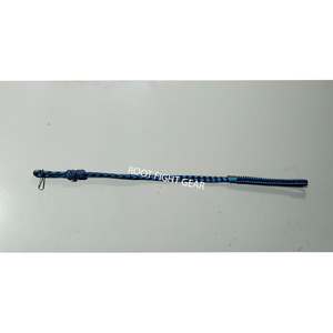Cordón táctico de hombro de seda y algodón de primera calidad, color azul, cordón cruzado hecho a medida con material personalizable - Product Image 5