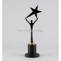 Trophée de championnat en métal pour événements, coupe élégante, prix de reconnaissance pour cérémonie