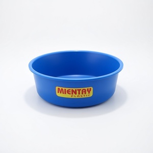 Nestable Round Plastic Tank 41x128x113 cm Agriculture <b>Water</b> Tub Circular PP <b>Container</b> Space Saving International Export Supply - Product Image 1