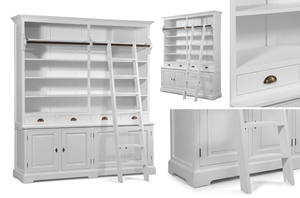 Adiloka - Mueble de Madera Ecológico y Duradero, Diseño Escandinavo, Acabado Natural, Mueble de Almacenamiento Multiusos para Sala de Estar - Product Image 5