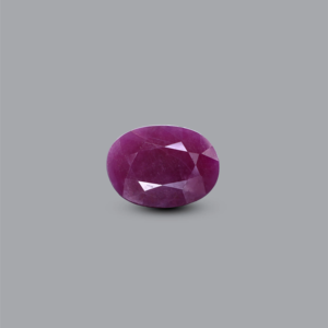 Premium 9.95 Ct Natural African Ruby Oval Cut Loose Gemstone for Fine Jewelry - Product Image 1