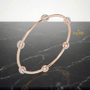 Zyorio Jewels 925 <b>Silver</b> Classic Minimalist Lab Grown Diamond Chain Link <b>Bracelet</b> <b>Silver</b> Plated Women's Wedding Party Gift - Product Image 4