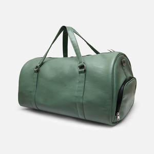 Eco-Friendly Customized Leather Duffle Bags Made in Pakistan for Sale Hot Selling Wholesale Outdoor Waterproof Zipper - Product Image 1