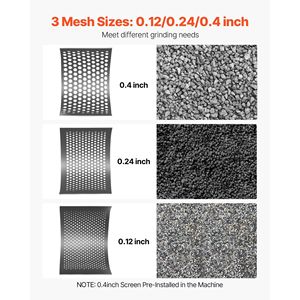 Frantoio Elettrico da 3KW 220V, Trituratore Elettrico per Roccia e Pietra con Capacità di Frantumazione di 400-600 Kg/h - Product Image 4