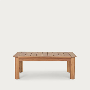 Conjuntos de Sofás Modernos para Comedor al Aire Libre en Teca Natural con Cojines de Diseño Elegante, Muebles de Patio para Hoteles y Hogares - Alguema - Product Image 6
