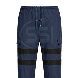 Pantalon de travail industriel léger, classe 2 ANSI, imperméable, tissu résistant pour l'utilisation sur le terrain de la fabrication, bas de pantalon extensible - Product Image 2